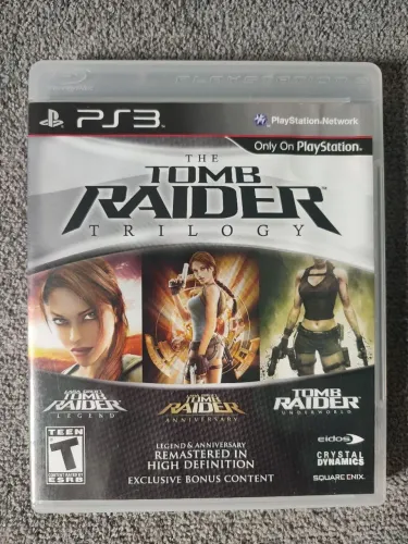 Tomb Raider Trilogy PS3 - Jogo Raro! 