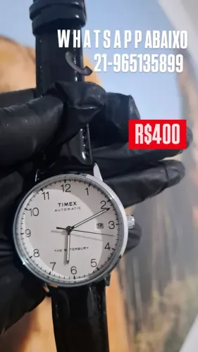 Relógio TIMEX AUTOMÁTICO ORIGINAL - MODELO THE WATERBURY COLLECTION 