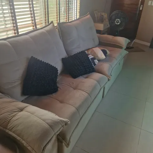 Sofa reclinável e retrátil 2,90m