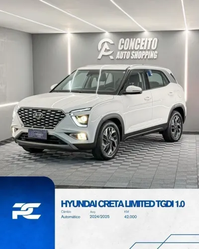 Hyundai Creta Limited 1.0 TB 12V Flex AUT 2025