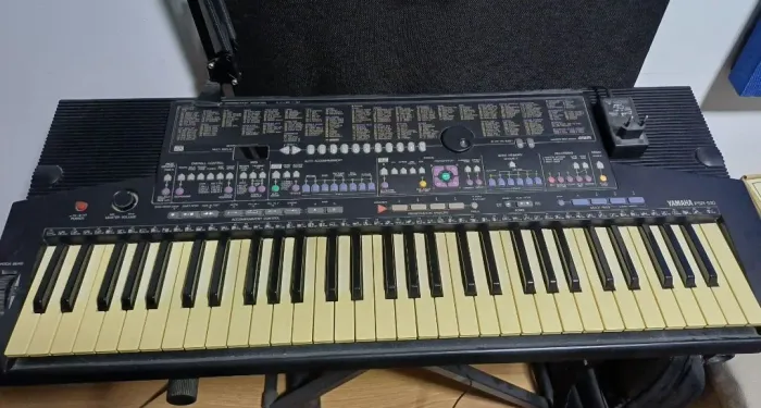 Teclado Yamaha PSR-510 +fonte+bag+suporte !!