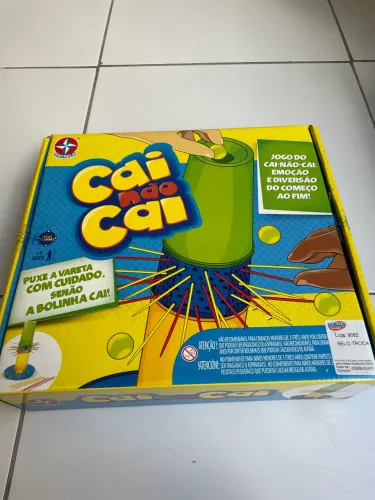 Brinquedo Cai Não Cai Estrela Novo