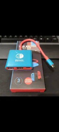 HUB Type-C - 3 em 1 - PD100w - Hdmi 4k 30Hz - 1 USB 3.0 - - R$: 100,00