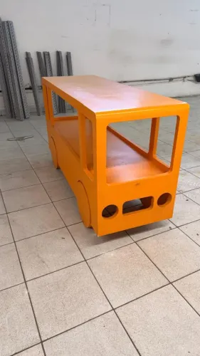 Balcão Aparador ônibus Laranja