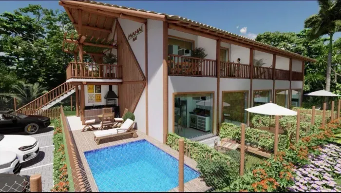 Flat mobiliado em Barra Grande