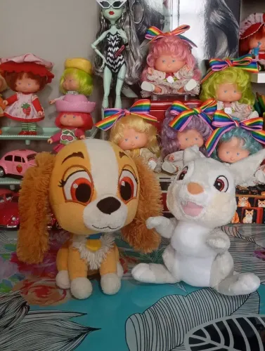 Lote de Pelúcias Disney