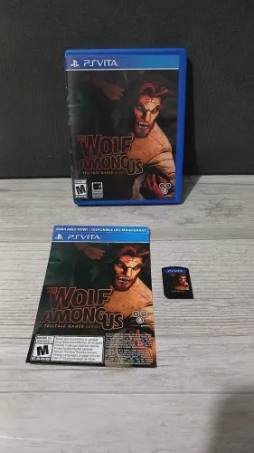 Psvita - The Wolf Among Us Raro Jogo Ps Vita PlayStation