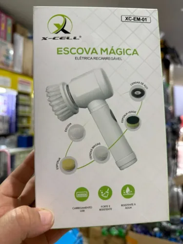 Escova Magica Recarregável