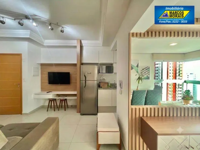 Apartamento com 1 dormitório para alugar, 52 m² por R$ 3.668,00/mês - Parque Campolim - So