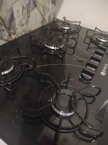 Fogão cooktop 5 bocas Braslar