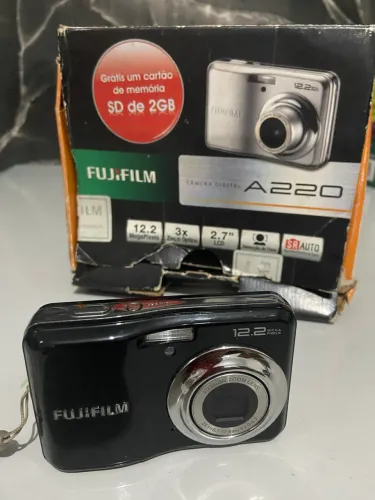 Câmera Digital Fujifilm 12.2MP A220 - Impecável na Caixa