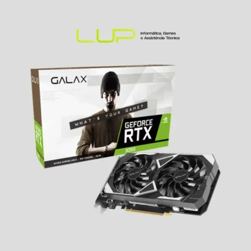 (LOJA FÍSICA) Placa de Video Rtx 3050 6GB Galax 