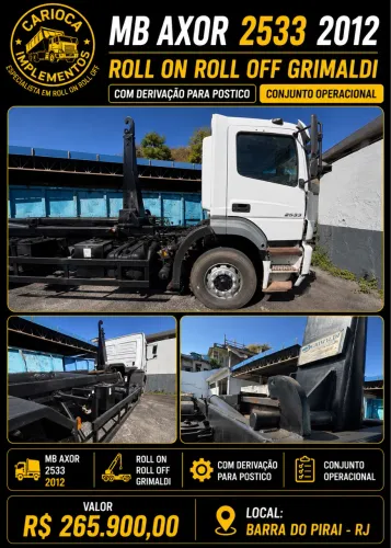 mb axor 2533 2012