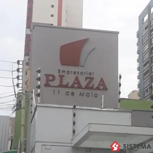 Salas comerciais no condomínio EMPRESARIAL PLAZA 11 DE MAIO em Presidente Prudente
