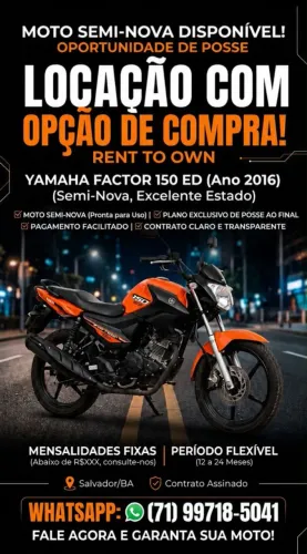 Locação de moto