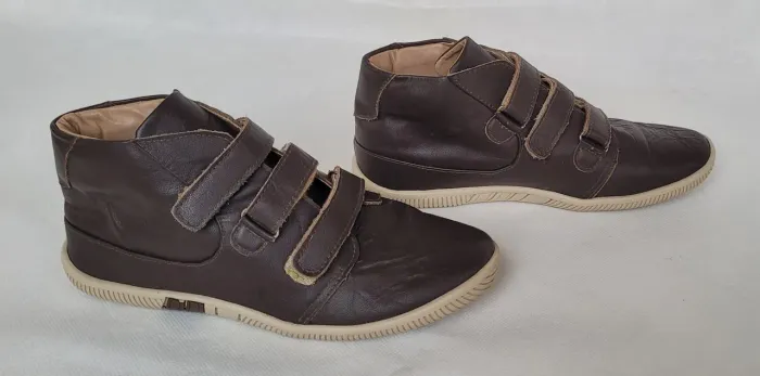 Botas Prints Kids 35 em couro legítimo