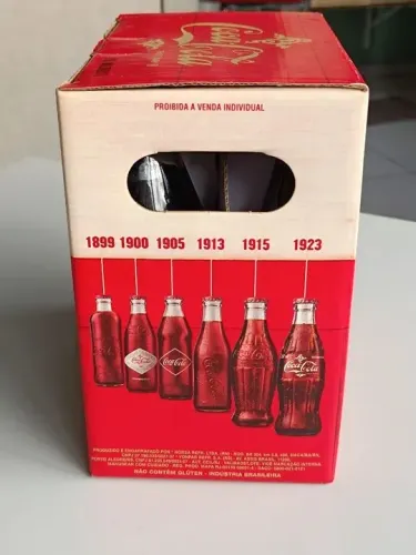 Coleção Coca Cola Retrô 6 garrafas