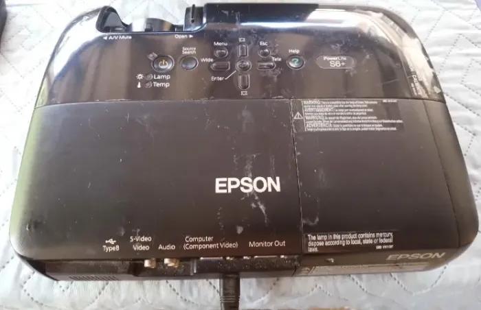 PROJETOR EPSON NÃO LIGA - LER A DESCRIÇÃO NA ÍNTEGRA