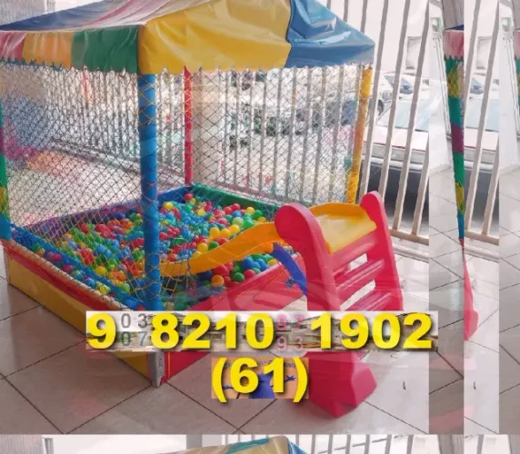 Locação de brinquedos em Ceilândia, Taguatinga e Sobradinho! Faça sua festa feliz!