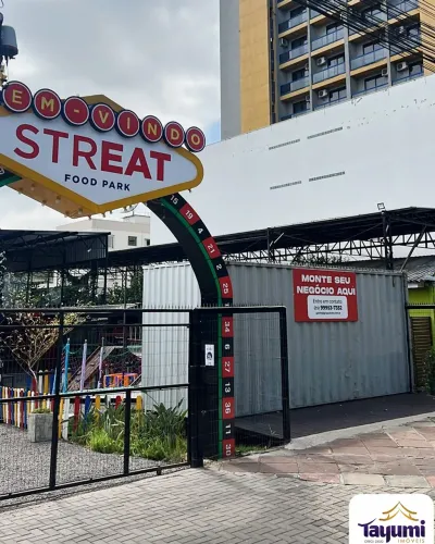 Espaço para locação no Streat Food Park em Santa Cruz do Sul. Espaço localizado na entrada