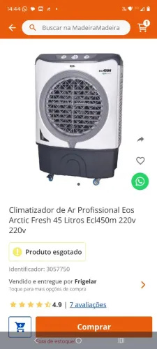 Climatizador de ar 