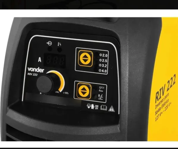 máquina de solda inversora da vonder PREÇO REAIS1700