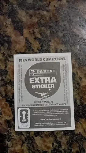 Vendo figurinha da copa extra 