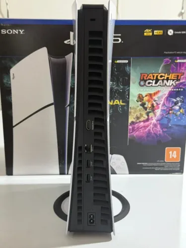 PS5 Slim Digital + Controle Original + Caixa | Estado de Novo