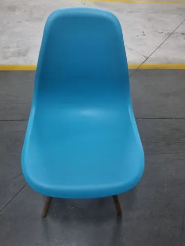 Kit 8 cadeiras Eames Eiffel Azul