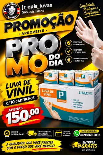 LUVA VINIL