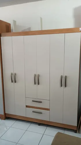 Guarda roupas 6 portas novo