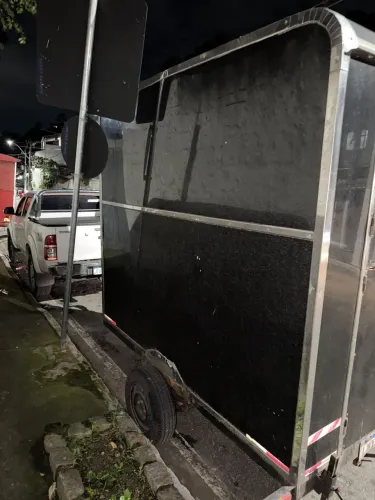 Food truck trailer de lanches
