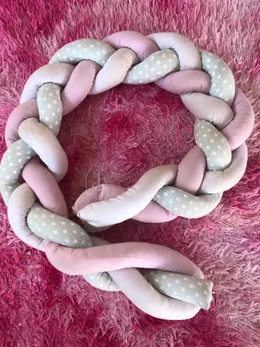 Protetor de berço estilo trança ? PROMOÇÃO ?