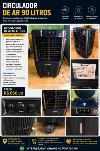 Circulador de Ar 90L