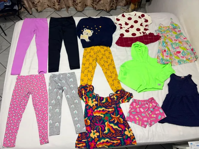 Vendo lote de roupas infantil feminina 