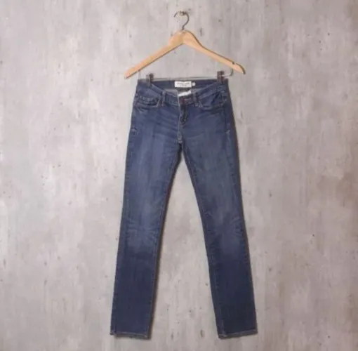 Calça jeans feminina abercrombie skinny tam 34