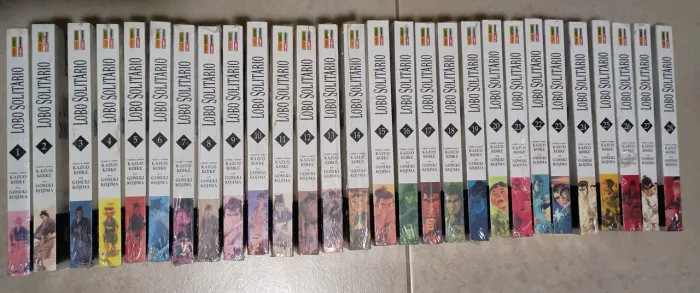 Mangá Lobo Solitário lacrado
