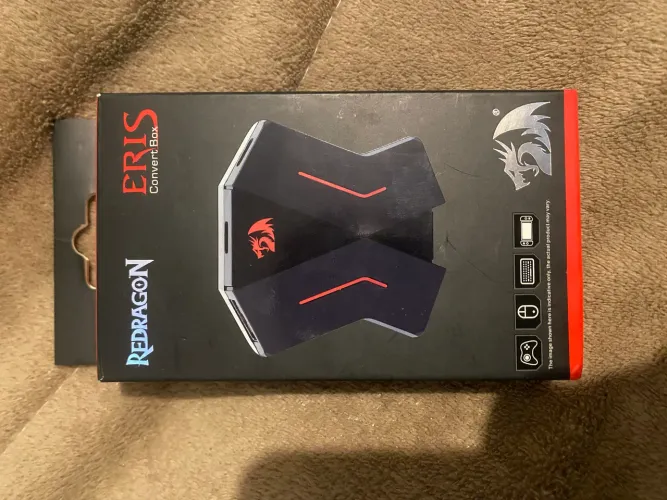 Adaptador Teclado e Mouse Xbox / PS4 Redragon Eris NOVO
