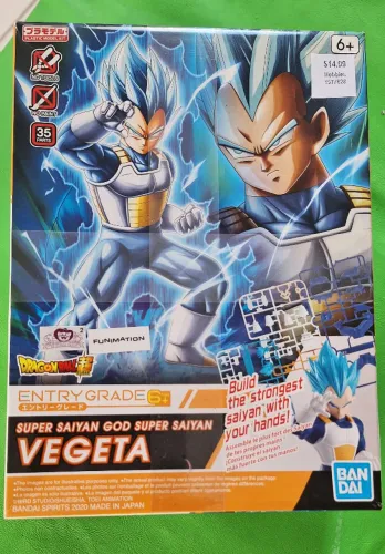 Action Figure Dragon Ball Vegeta Entry Grade Bandai