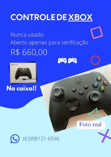 Controle Xbox 