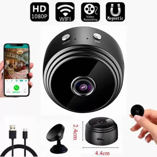 Mini câmera wi-fi espiã