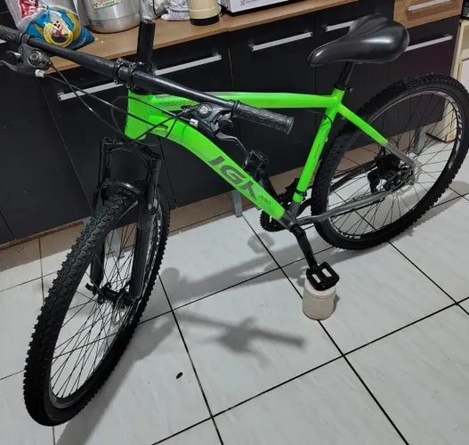 Bicicleta IGK MTB alumínio aro 29 quadro 19. Promoção bike RS700