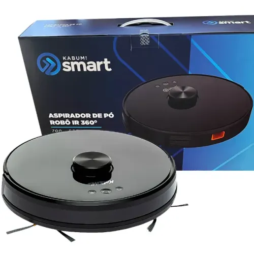 Robô Aspirador KaBuM Smart 700 - Semi Novo, Usado Apenas 1 Vez