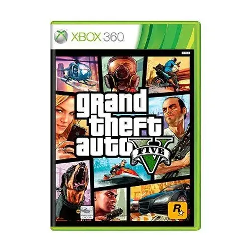GTA 5 Xbox 360 - mídia digital