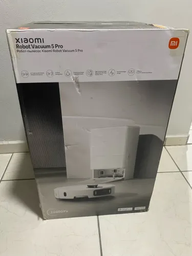 Robô Aspirador Xiaomi Robot Vacuum 5 Pro 220v - Novo Na Caixa