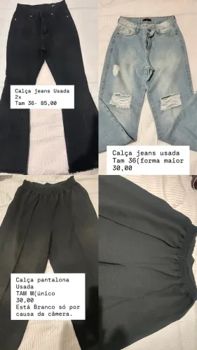 Calças M/P