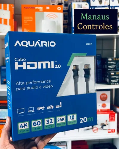 Cabo Hdmi 20 Metros Blindado - Promoção