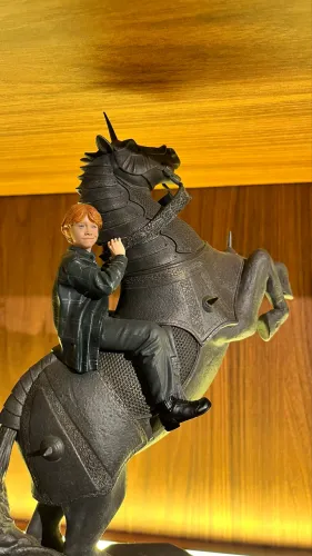 Ron Weasley at the Wizard Chess Deluxe - 1/10 - Iron Studios / Harry Potter