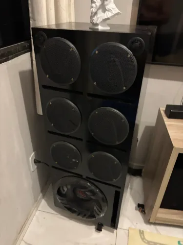 Caixa de Som Automotivo Completa Taramps + JFA + Stetsom