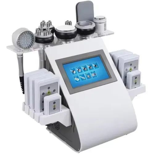 Radiofrequência 40k 9 em 1 lipolaser Cativação Corporal Facial Aparelho Profissional